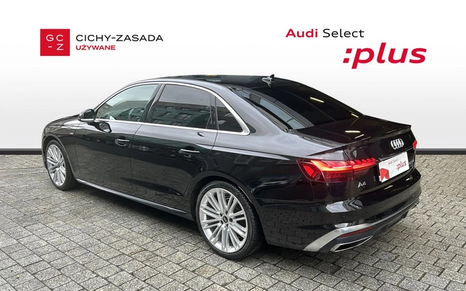 Audi A4 cena 149900 przebieg: 50030, rok produkcji 2022 z Międzychód małe 631